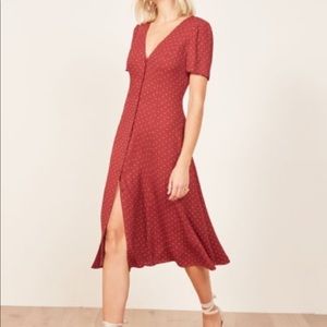 NWOT Reformation Locklin Dress - Dita